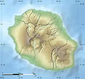 Parc national de La Réunion ubicada en Reunión (Francia)