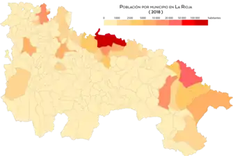 Población por municipio (2018)