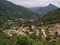 Vista de la capital de Vega de Liébana, La vega.