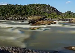 Colombia(Una formación natural en el Parque Nacional El Tuparro)