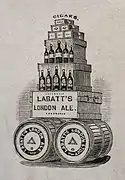 Antigua publicidad de Labatt