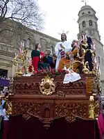 La Santa Cena en la Plaza de Sta. María