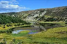 Laguna Larga de Neila, situada a una altitud de 1890 m