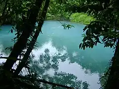 Río Celeste en Guatuso