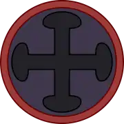 Escudo de los Lanciarii Comaginenses.