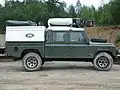 Land Rover Defender 130 en Evje, Noruega