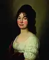 Retrato de María Lanskaya, nacida Zhatilova (1767-1842), autor desconocido (c. 1800)