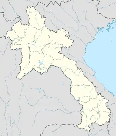 Phonsavan ubicada en Laos