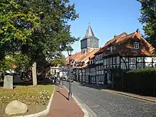 Calle Lappenberg en la antigua judería