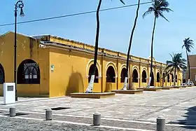 Las Atarazanas del puerto de Veracruz.