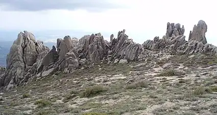 Las Damas de La Pedriza, unas de las formaciones geológicas más singulares de La Pedriza Anterior.