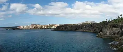 Las Galletas desde Costa del Silencio.