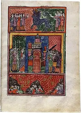 Fol. 137; ataque de Satanàs