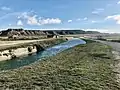 Canal de Tauste. Lado izquierdo Torre de Leoz