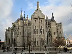 Palacio Episcopal de Astorga de Antoni Gaudí (1889-1915)