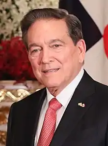 Panamá PanamáLaurentino CortizoPresidente de Panamá(2019-Presente)