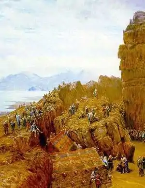 El Althing islandés (considerado el primer parlamento medieval europeo), pintura de historia.