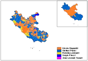 Elecciones regionales del Lacio de 2018