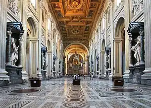 Interior de San Giovanni in Laterano