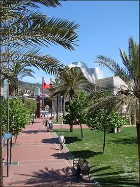 Parque de la Campa de los Ingleses, Abandoibarra, Bilbao, Diana Balmori Associates, 2007