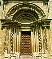 Pórtico románico de la iglesia