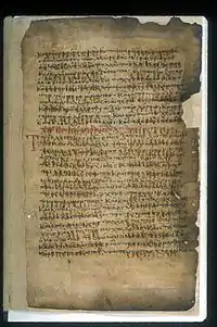 ℓ 205 Palimpsesto