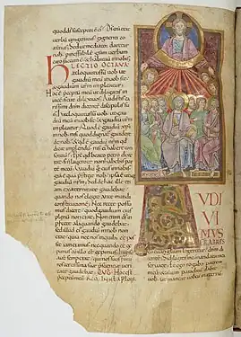 Leccionario de Cluny, Pentecostés, f.79v