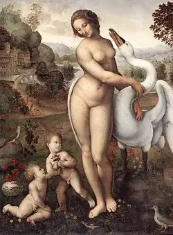 Leonardo da Vinci, Leda y el cisne.