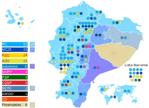 Elecciones legislativas de Ecuador de 2023