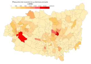 Población por municipio (2018)