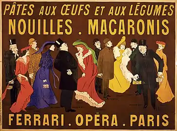 Pâtes FerrariDe izquierda a derecha : Mounet-Sully, Ève Lavallière, Baron, Jane Harding, Coquelin aîné, Réjane, Albert Brasseur, Charles Le Bargy, Jeanne Granier, Lucien Guitry, Coquelin cadet, Marthe Brandès.