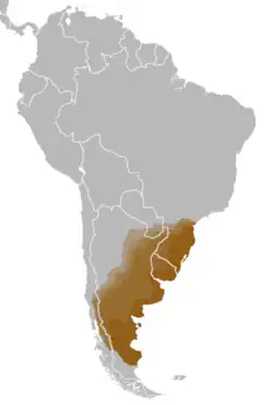 Distribución aproximada de Leontinia