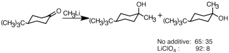 LiClO4 increase selectivity of t BuLi