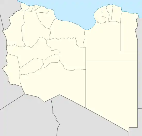 Kufra ubicada en Libia