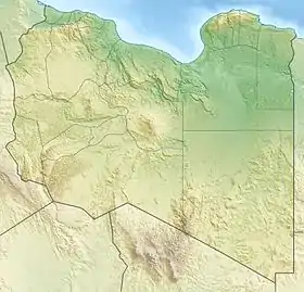 Yebel Nefusa ubicada en Libia