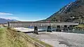 Antiguo puente del Rin en Vaduz-Sevelen