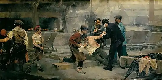 Sobre el campo de batalla (1893), Vicente Cutanda, cc.pp.