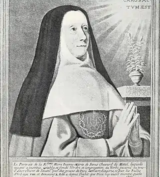 Portada del libro Vida de la Reverenda Madre Jeanne Chézard de Matel