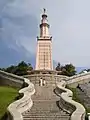 Reconstrucción del Faro de Alejandría en Shanghái (China).