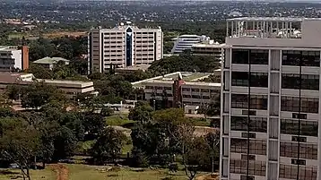 La ciudad de Lilongüe desde el cielo