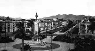 Plaza de Bolognesi de Lima