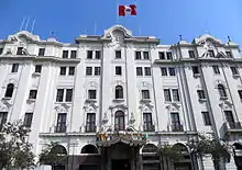 Lima, palza san martín, hotel Bolívar.