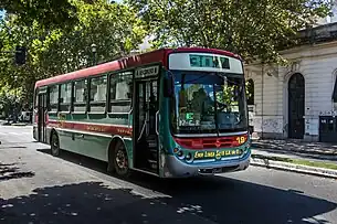 Unidad de la Línea 307.