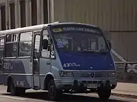 Bus de la línea 43