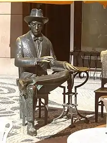 Fernando Pessoa, en Chiado