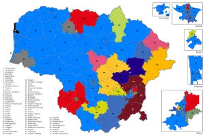 Elecciones parlamentarias de Lituania de 1996