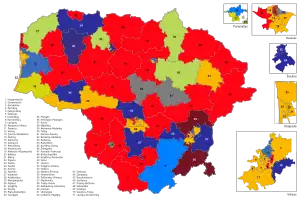 Elecciones parlamentarias de Lituania de 2000