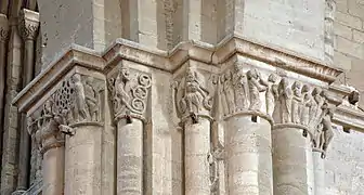 Capiteles de la catedral de la Seo Vieja de Lérida