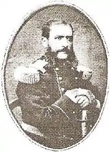 Coronel Carlos Llosa y Llosa, combatiente de la guerra con Chile, muerto en la Batalla del Alto de la Alianza.