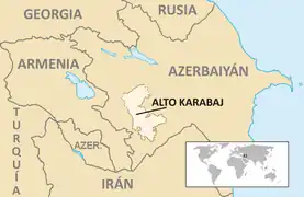 Alto Karabaj: Azerbaiyán ha declarado sus emisiones espurias